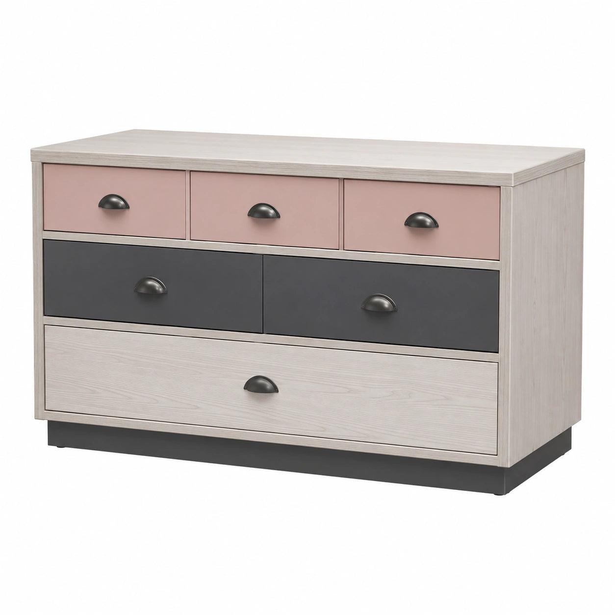 Cajonera de MDF con 6 Cajones de Colores