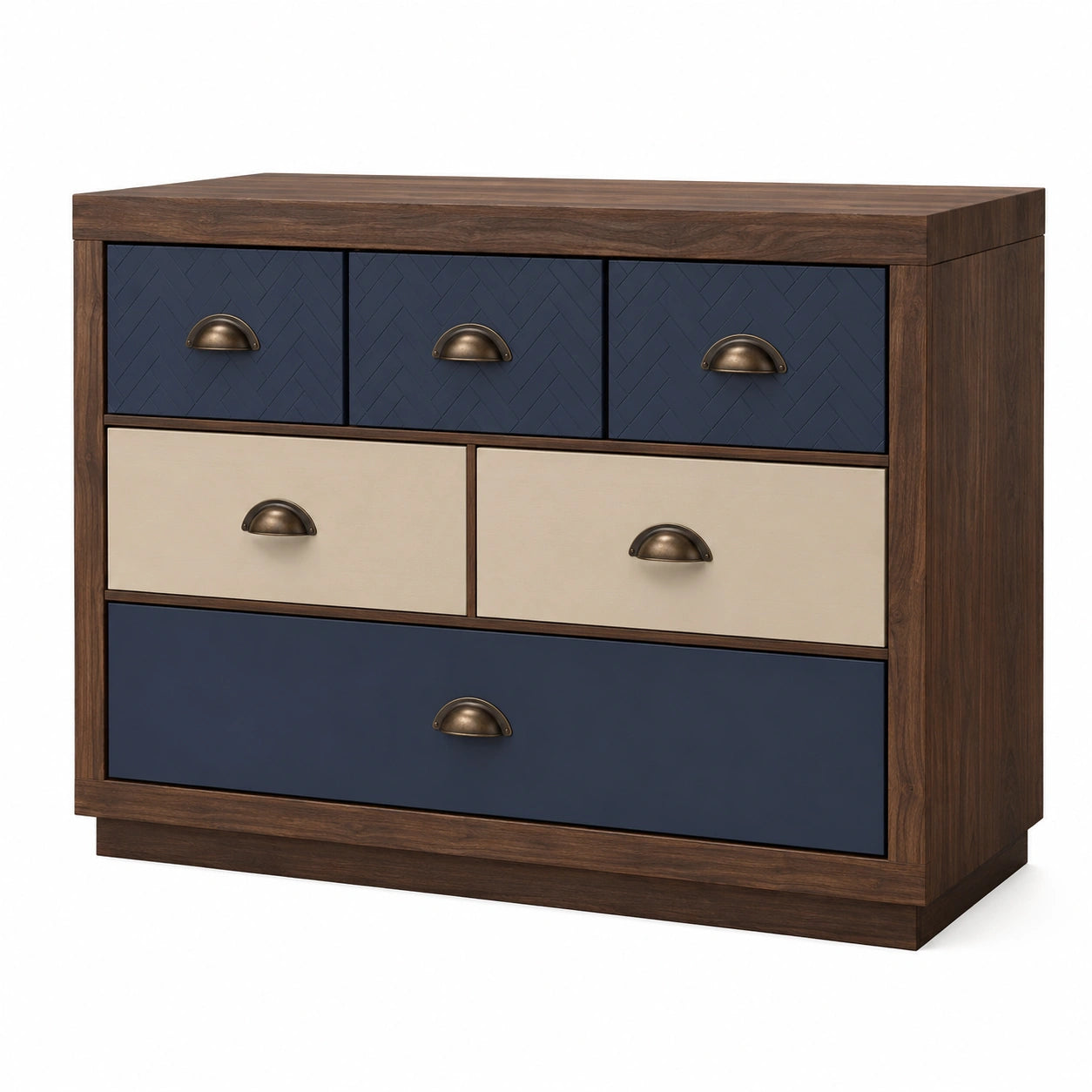 Cómoda de Madera con Cajones Multicolor