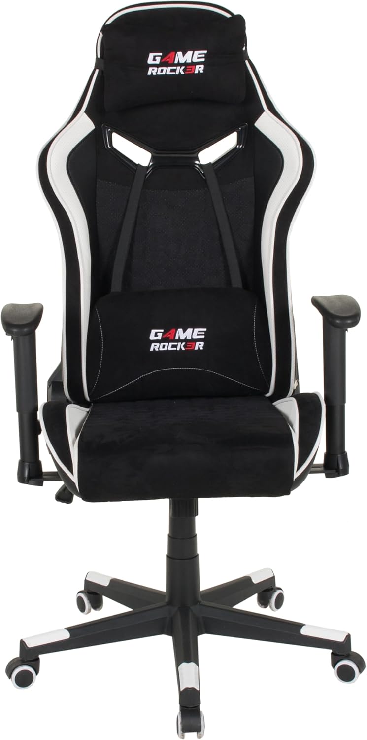 GAME ROCKER Küche Haushalt & Wohnen,Möbel,Arbeitszimmer, 110 kg, Schwarz/Weiss