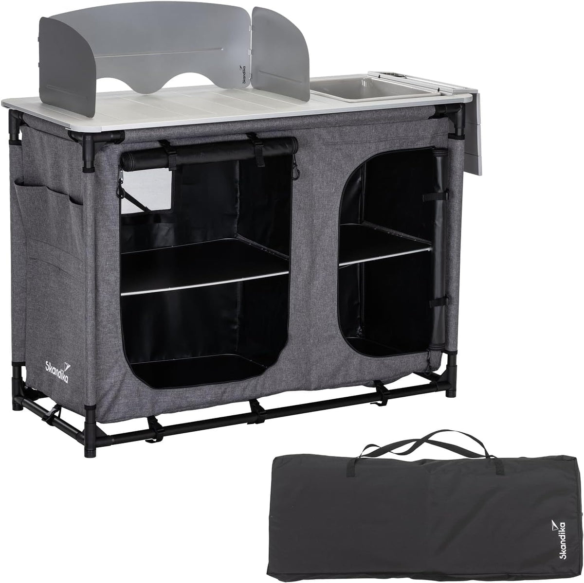 Skandika Sport & Freizeit,Sport & Outdoor Aktivitäten,Camping & Outdoor, Grau/Schwarz