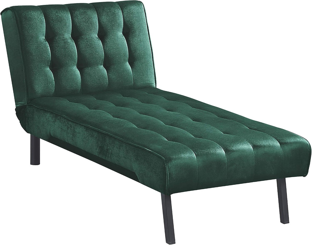 Sofa Atlantic Home Collection, 180 x 86 x 86 cm, Grün, Pierre Chaiselongue, Polyester