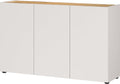 GERMANIA DIE MÖBELMACHER Sideboard, 120 x 76 x 34 cm, Kaschmir/Eiche, 2231-605 GW-Adrano, in Kaschmir/Navarra-Eiche-Nb