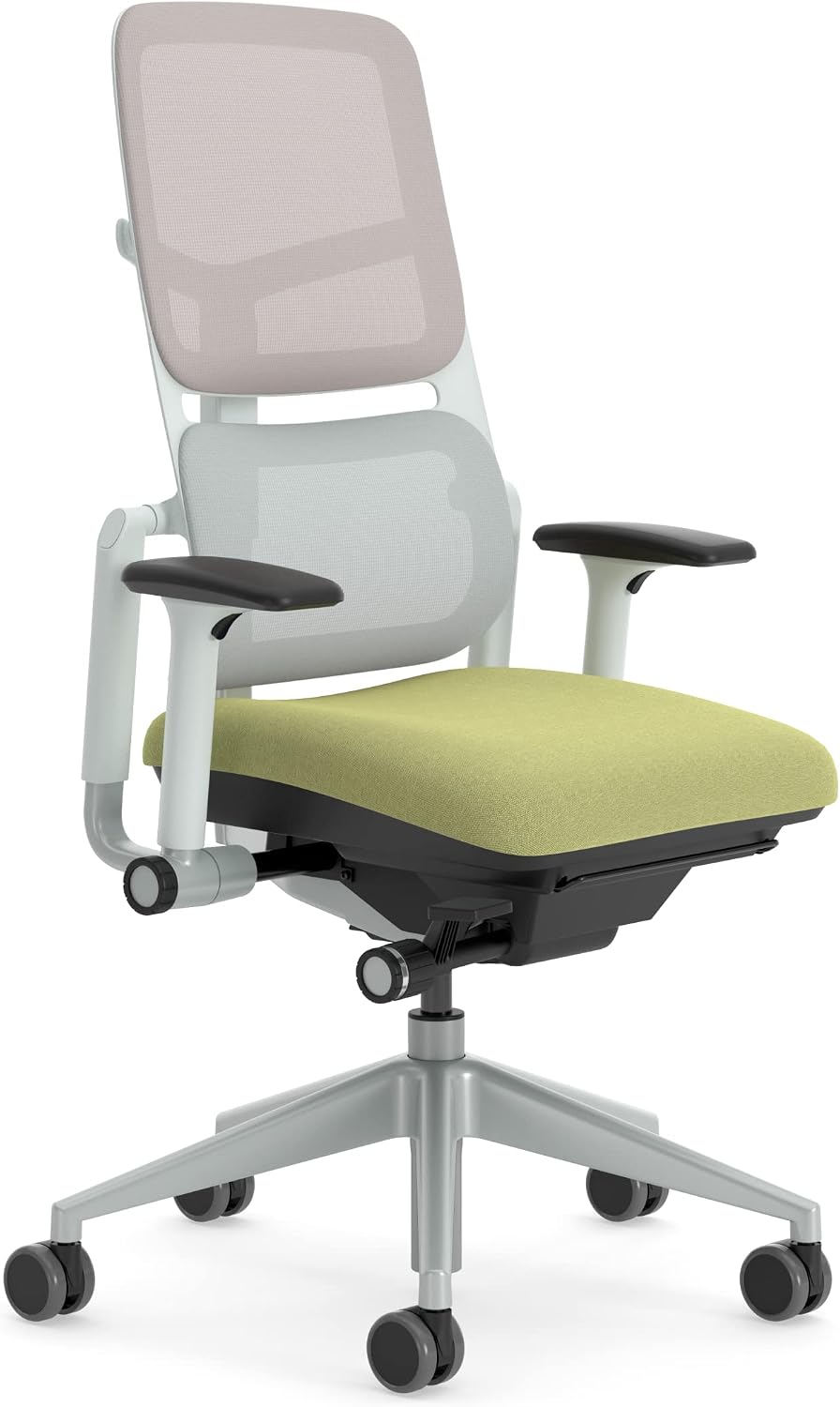 Steelcase Küche Haushalt & Wohnen,Möbel,Arbeitszimmer, Beige/Grau/Schwarz, Please Air Ergonomischer Bürodrehstuhl