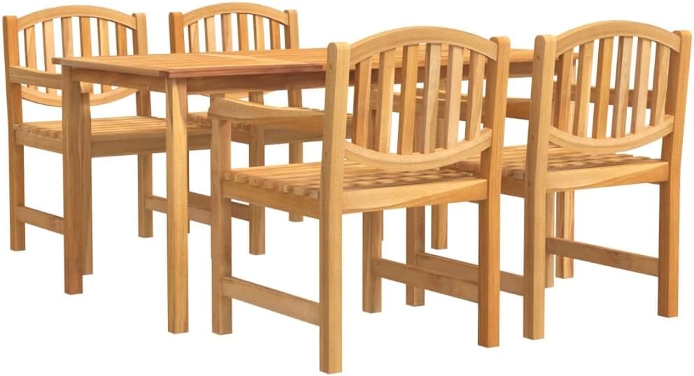 Sofa SooIarix, 160x80 cm, Fein geschliffenes Teak-Hartholz mit Lackierung auf Wasserbasis, Holz