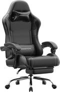 Dowinx Küche Haushalt & Wohnen,Möbel,Arbeitszimmer, 180 kg, Schwarz, Gaming Stuhl Bürostuhl Massage Gaming Sessel