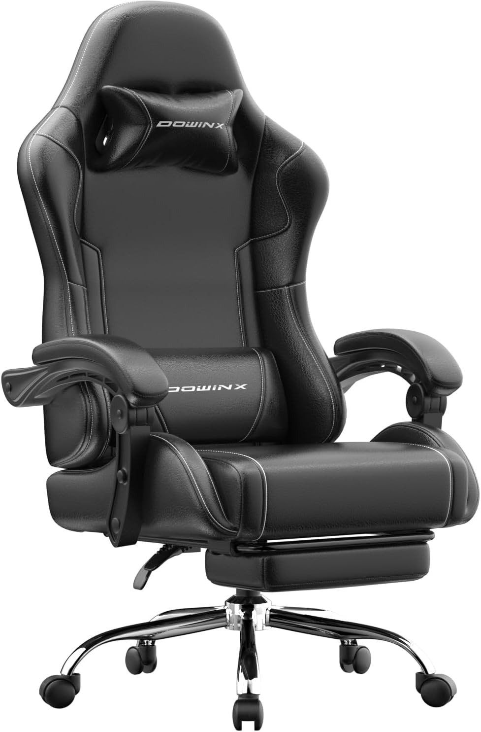 Dowinx Küche Haushalt & Wohnen,Möbel,Arbeitszimmer, 180 kg, Schwarz, Gaming Stuhl Bürostuhl Massage Gaming Sessel