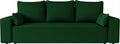 4ALL HOME Sofa, 242x95 cm, Grün, mit Schlaffunktion Vens - Couch - mit Bettkasten - 3 Sitzer