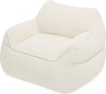 bananair Sofa, Gebrochenes Weiss, Lesesessel aus Breitcord - XXL Sitzsack mit Füllung